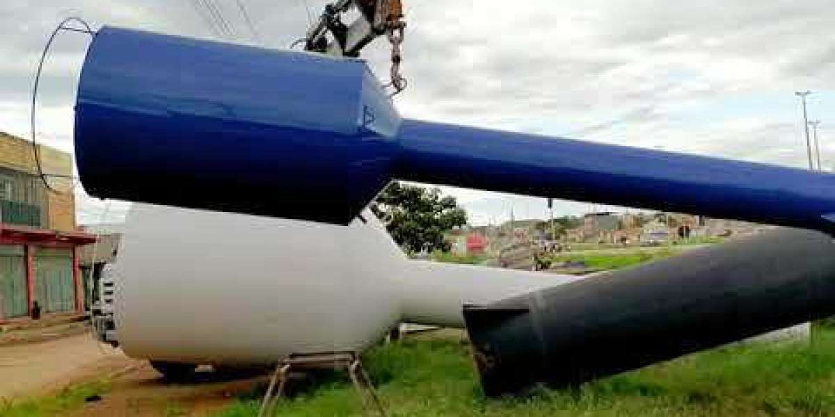 15,000 Litre Round Steel Water Tank