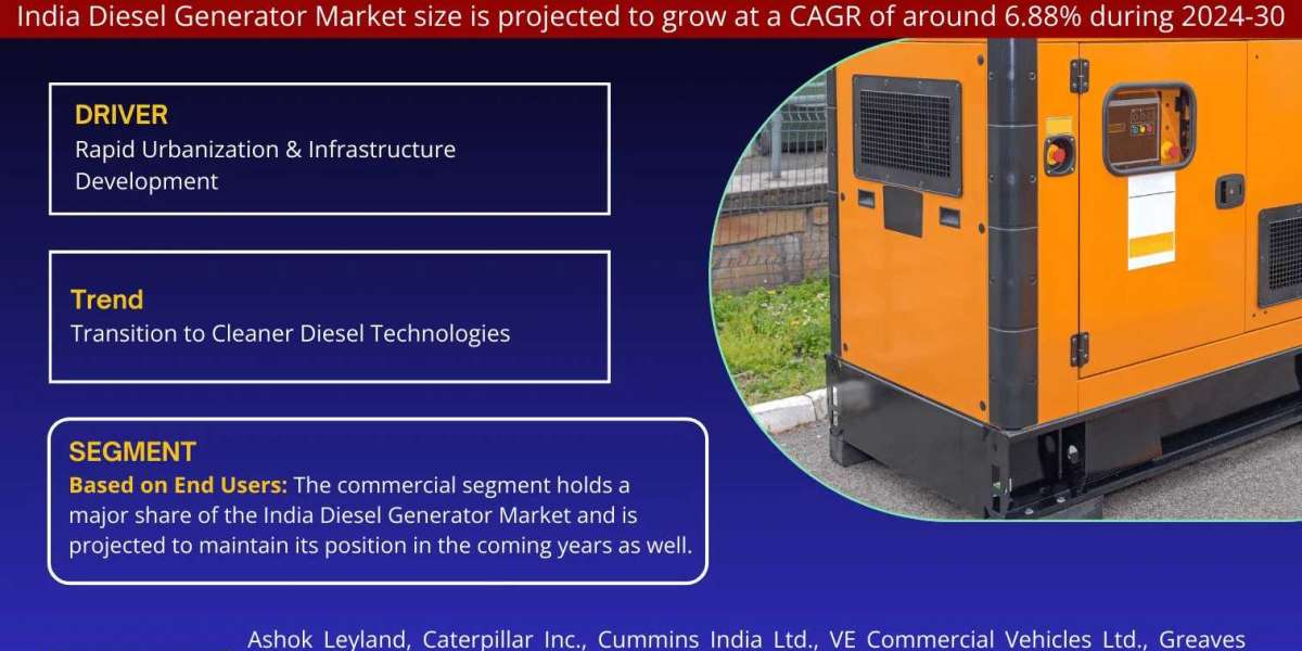 Future of the India Diesel Generator Market - Growth, Size, and Top Player, & Analysis Report for 2024-2030