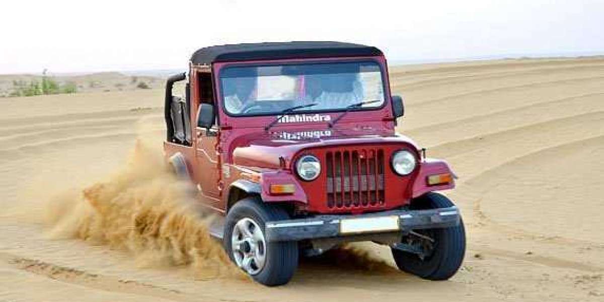 Experience the Thrill of a Jeep Safari in Jaisalmer with Desert Heritage Camp and Resort