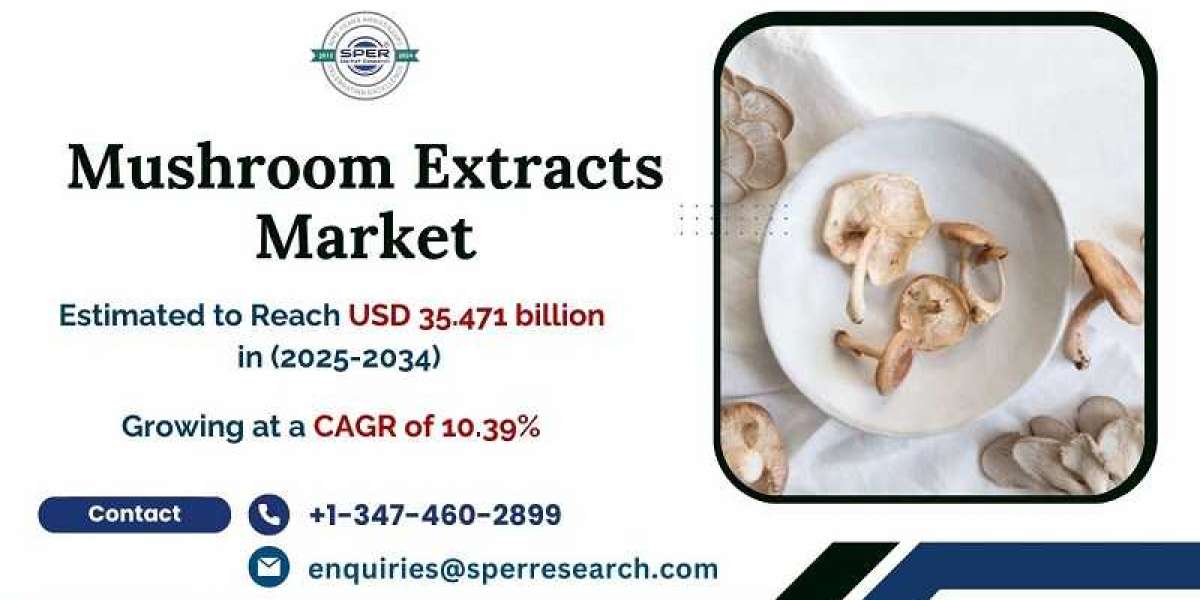 Mushroom Extracts Market Size and Share, Trends, Demand, Growth Drivers, CAGR Status, Analysis, Challenges and Future Ou