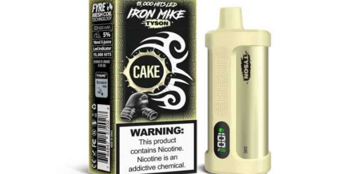 Cake Tyson 2.0 Iron Mike 15K Disposable Vape: A Knockout Experience in Every Puff